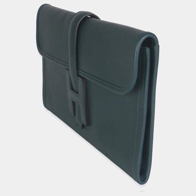 Pre Owned HermÃ¨s Vert Rousseau Swift Jige Elan 29