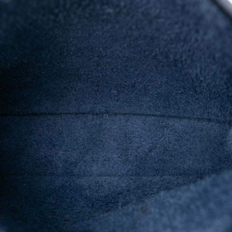 Pre Owned Hermes Bleu Nuit Clemence Evelyne TPM