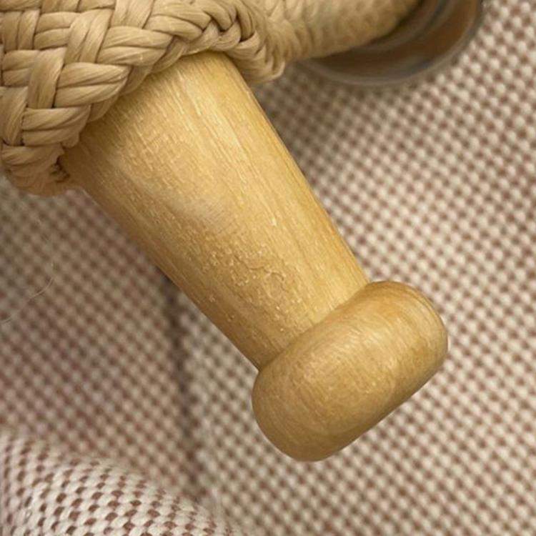 Pre Owned Hermes Brown Toile Escale a la Plage Beach Bag