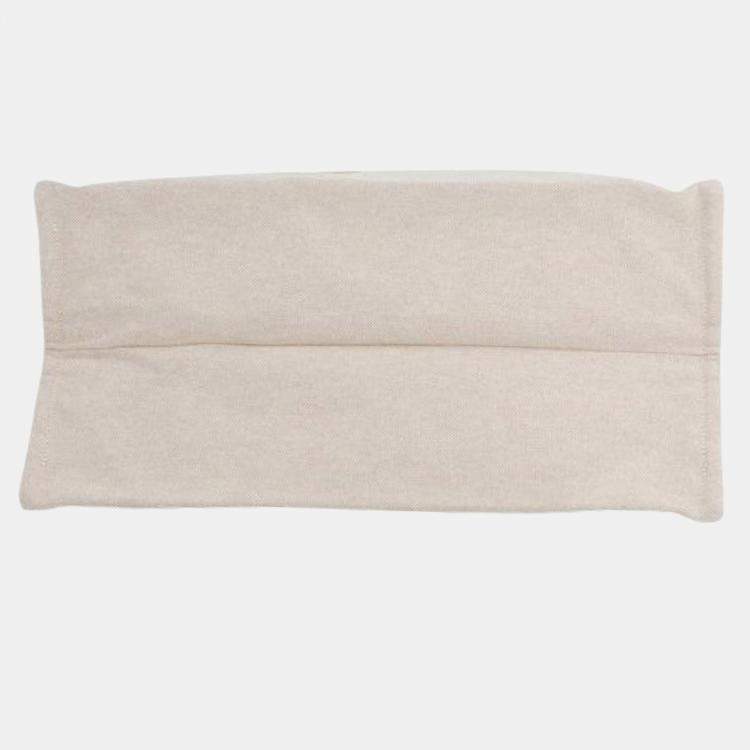 Pre Owned Hermes Brown Toile Escale a la Plage Beach Bag