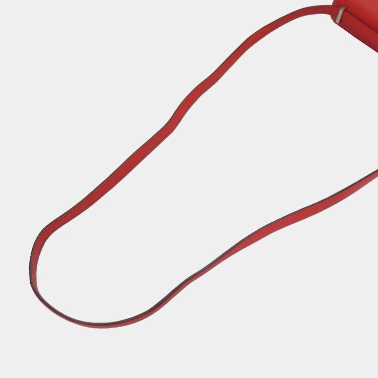 Pre Owned Hermes Red Mini Epsom Constance 18