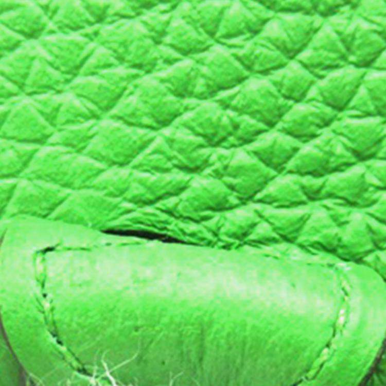 Pre Owned Hermes Green Clemence Evelyne TPM