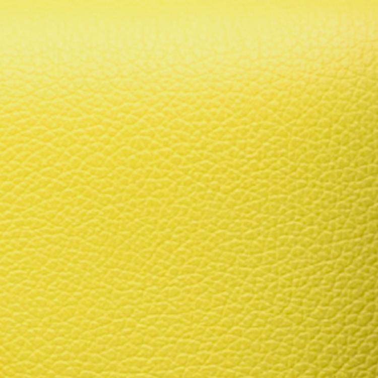Pre Owned Hermes Yellow Evercolor Constance Wallet To Go
