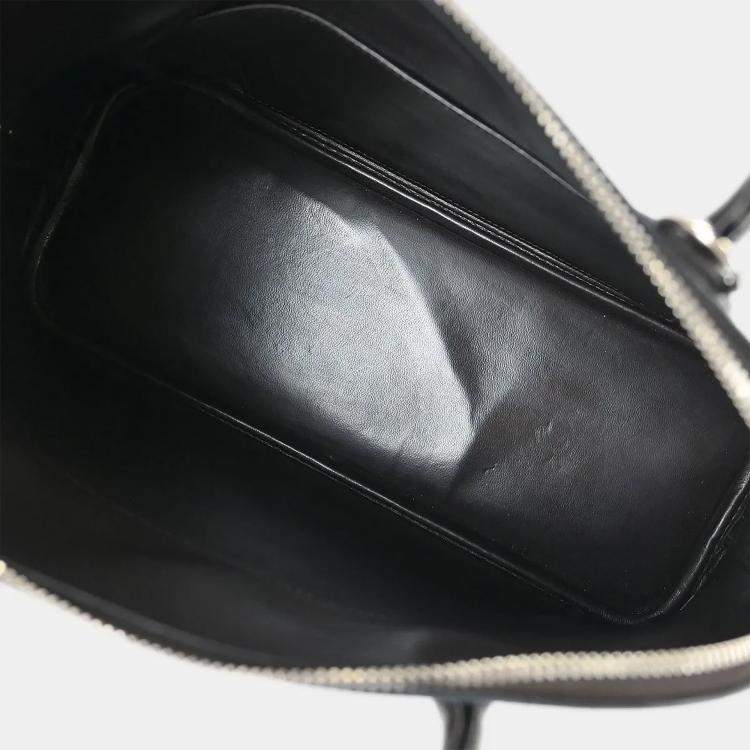 Pre Owned Hermes Chocolat Coromandel Bolide 31 2way Handbag