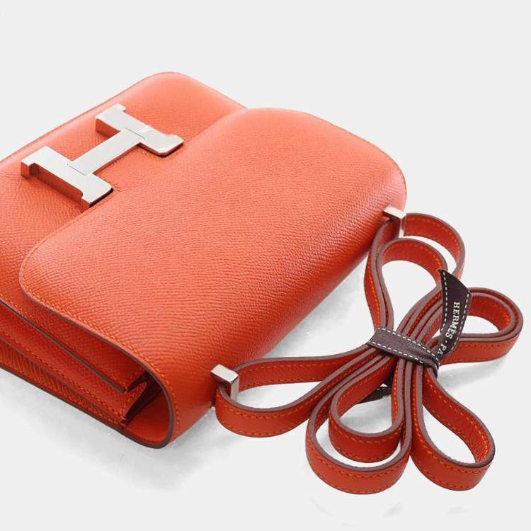 Pre Owned Hermes Feu Epsom Constance 18