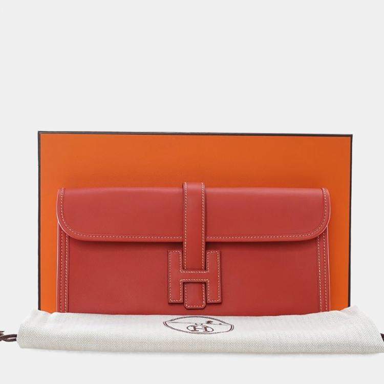 Pre Owned Hermes Sanguine Swift Jige Elan 29