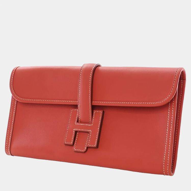 Pre Owned Hermes Sanguine Swift Jige Elan 29