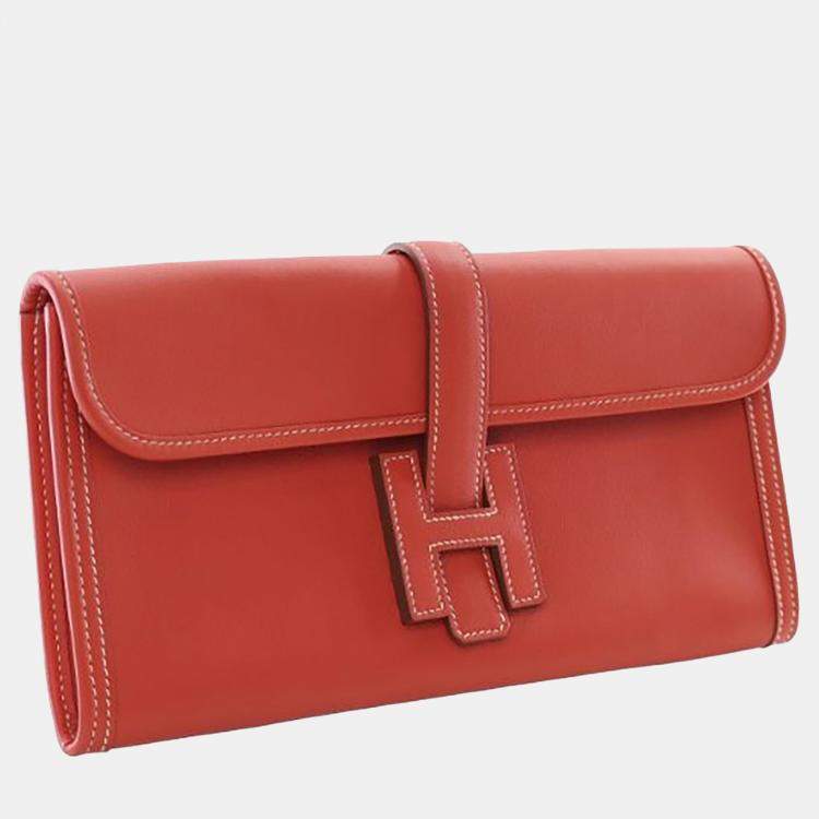 Pre Owned Hermes Sanguine Swift Jige Elan 29