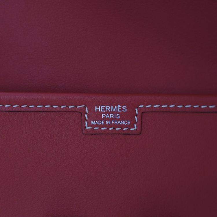 Pre Owned Hermes Sanguine Swift Jige Elan 29