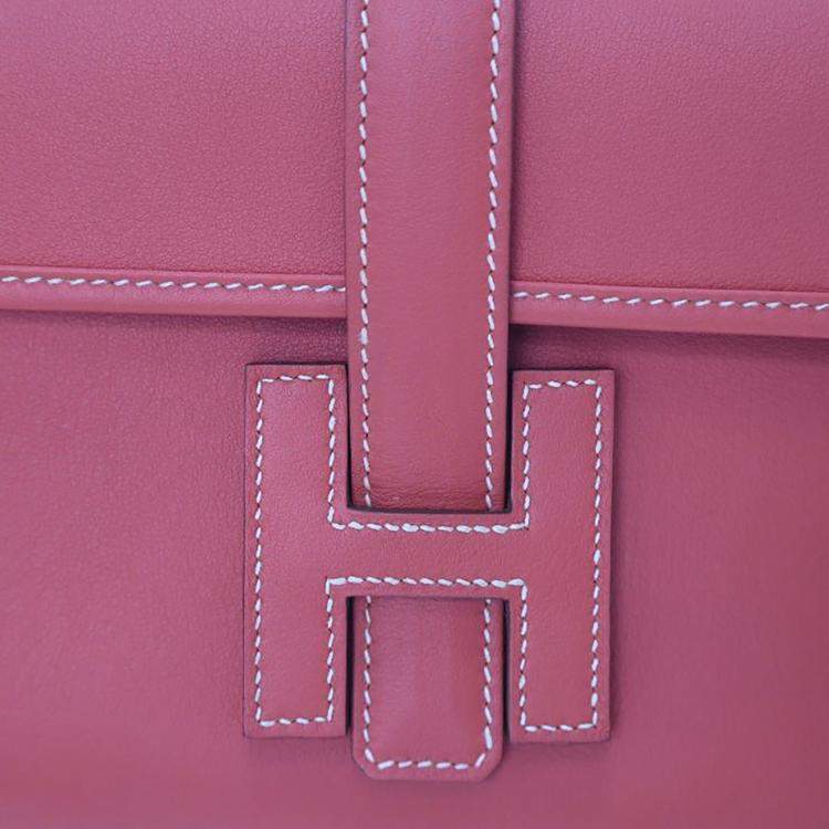 Pre Owned Hermes Sanguine Swift Jige Elan 29