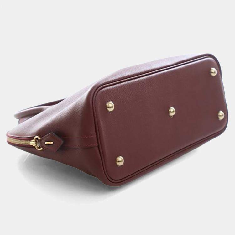 Pre Owned Hermes Rouge HermÃ¨s Epsom Bolide 1923 30