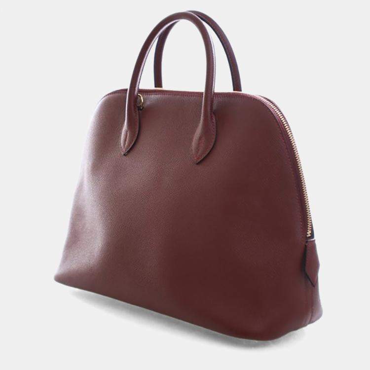 Pre Owned Hermes Rouge HermÃ¨s Epsom Bolide 1923 30