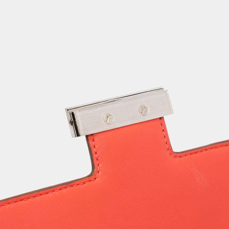 Pre Owned Hermes Orange Epsom Constance 24