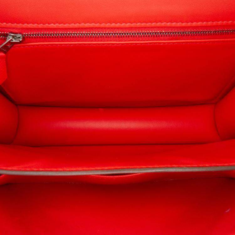Pre Owned Hermes Orange Epsom Constance 24