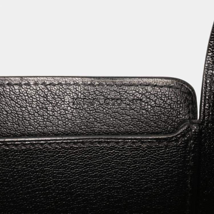 Pre Owned Hermes Black Epsom Octogone 23