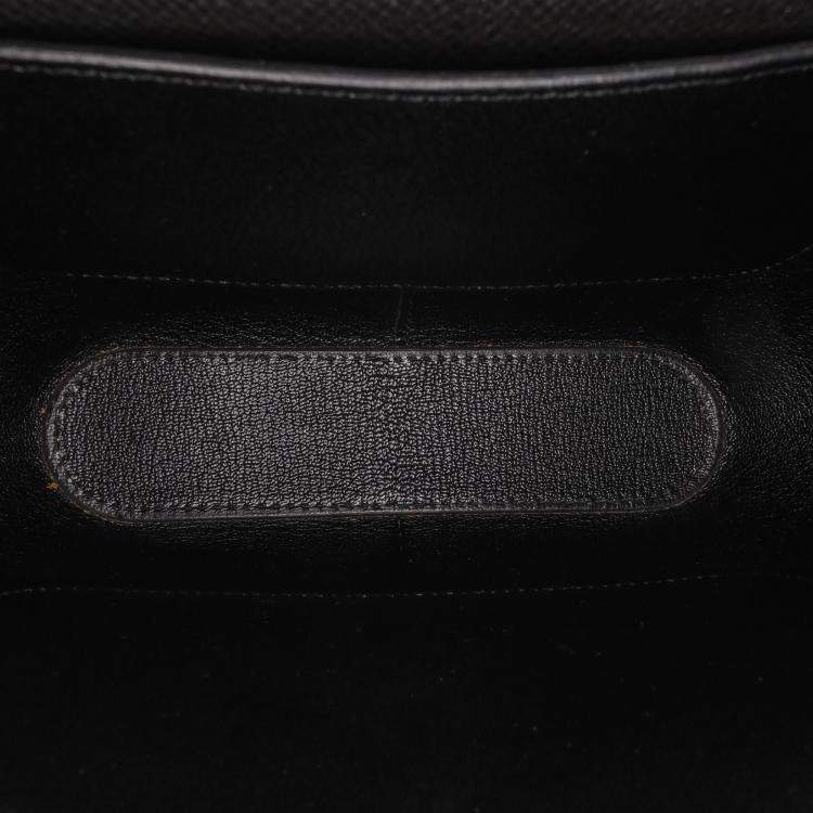 Pre Owned Hermes Black Epsom Octogone 23