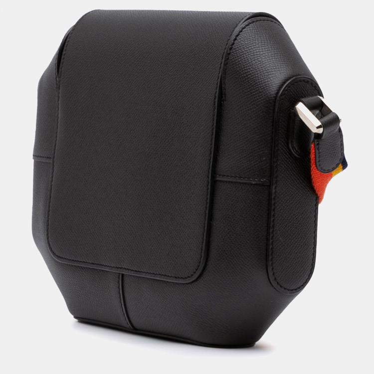 Pre Owned Hermes Black Epsom Octogone 23