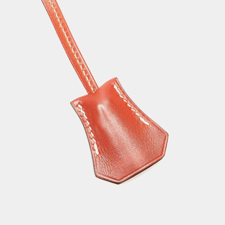 Pre Owned Hermes Red Box Calf Kelly Retourne 32