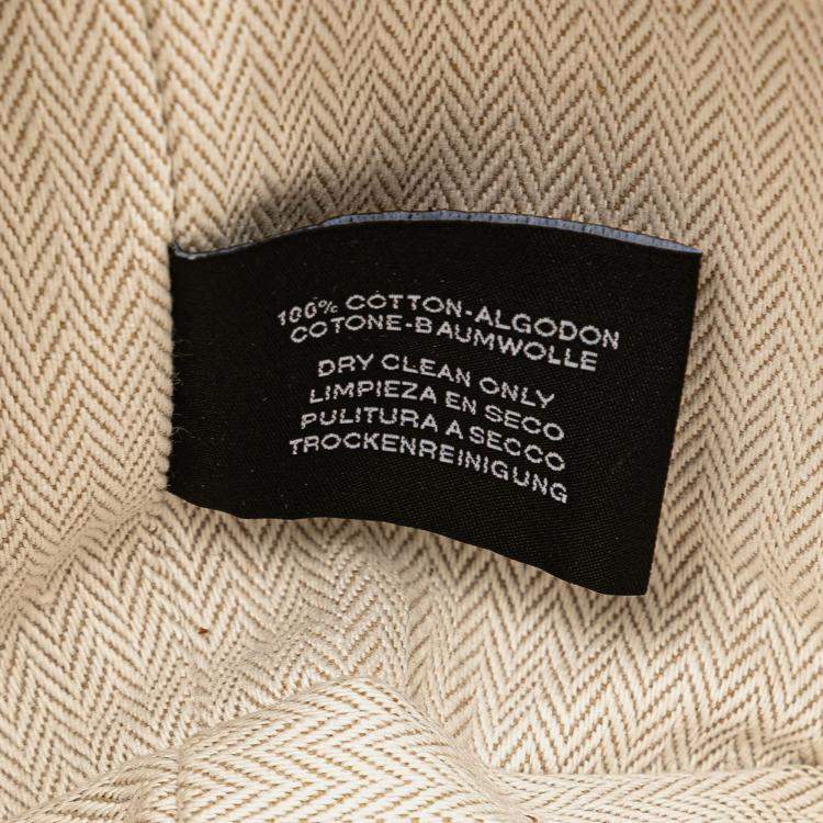 Pre Owned Hermes Pink Small Canvas Bride A Brac Case