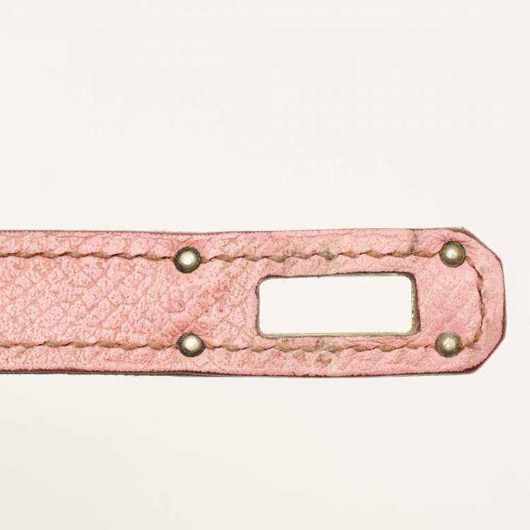 مملوكة مسبقًا محفظة هيرمس كيلي لونج جلد تمساح أمريكي بورغوغن مط