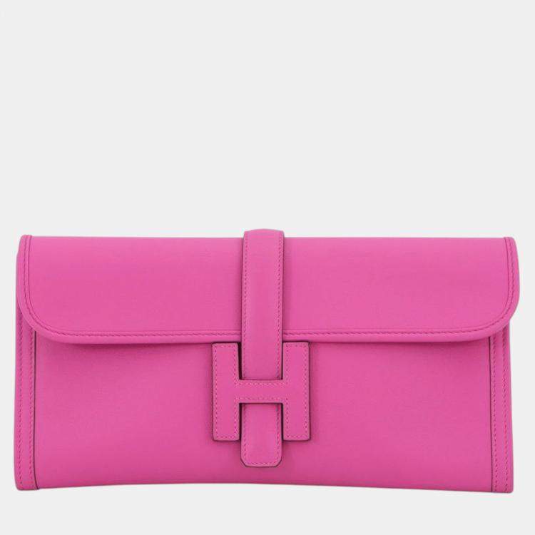 Pre Owned Hermes Pink Swift Jige Elan 29