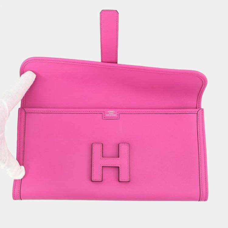 Pre Owned Hermes Pink Swift Jige Elan 29