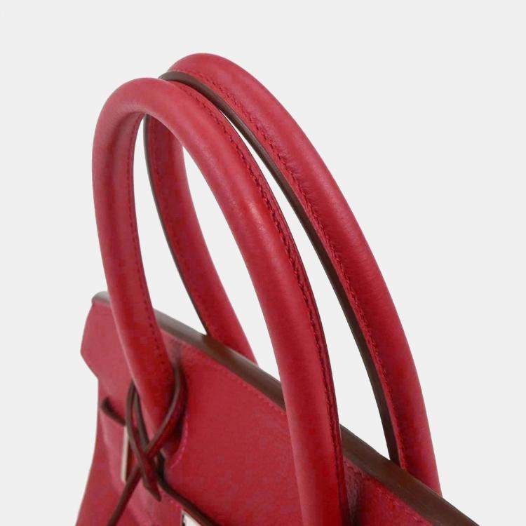 مملوكة مسبقًا Hermes Ruby Togo Birkin 30 Handbag