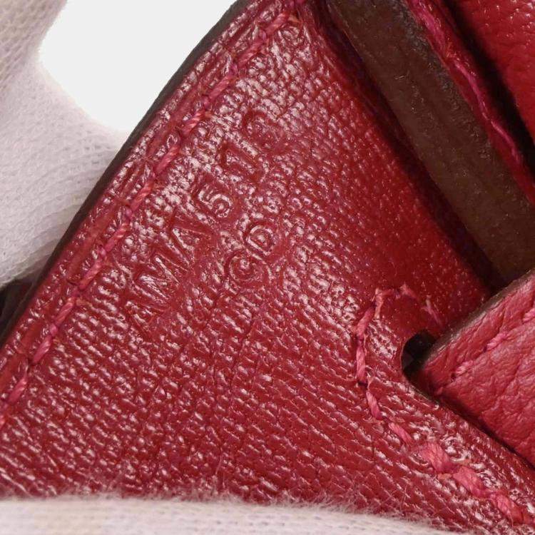 مملوكة مسبقًا Hermes Ruby Togo Birkin 30 Handbag