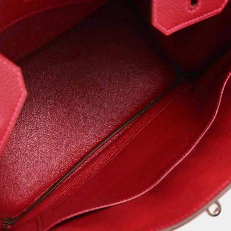 مملوكة مسبقًا Hermes Ruby Togo Birkin 30 Handbag