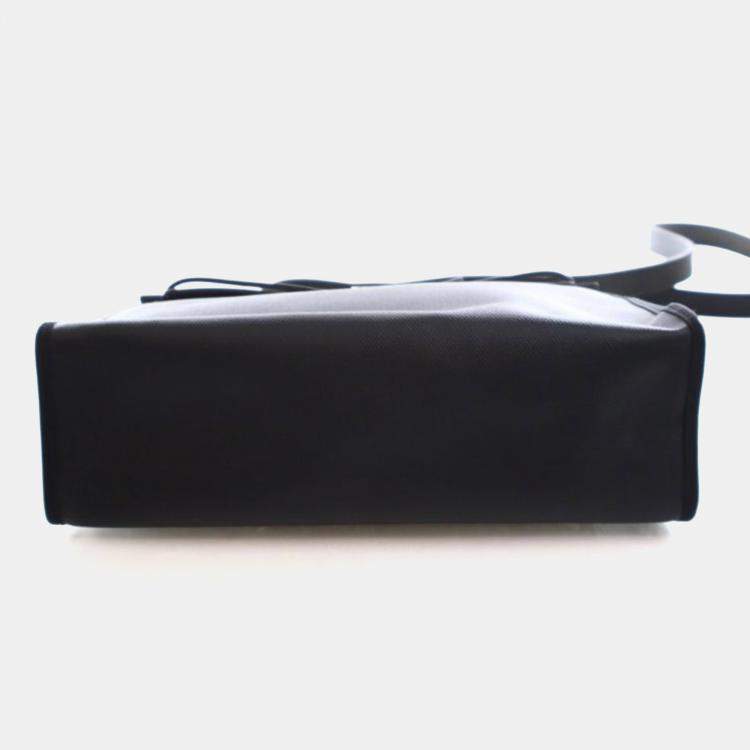 مملوكة مسبقًا Hermes Noir Toile H Berline Herbag Zip 31