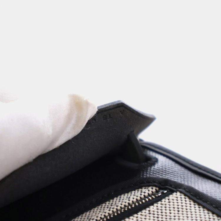 مملوكة مسبقًا Hermes Noir Toile H Berline Herbag Zip 31