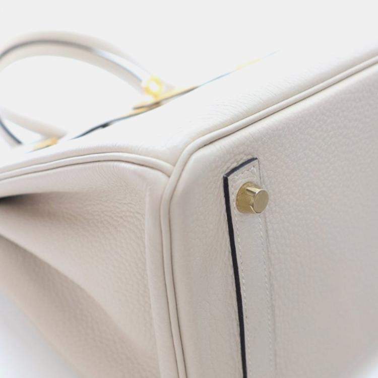 Pre Owned Hermes Craie Togo Special Order Birkin 30