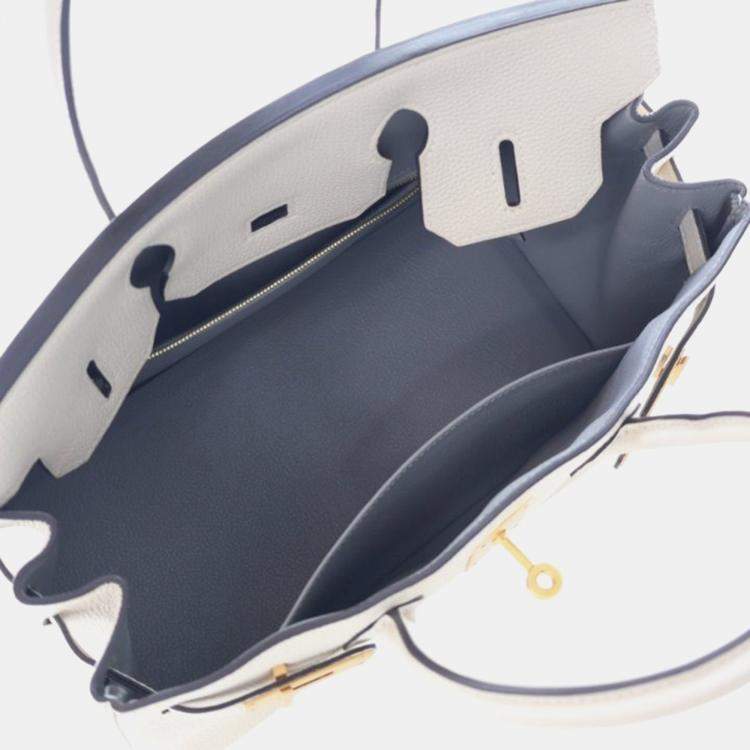 Pre Owned Hermes Craie Togo Special Order Birkin 30