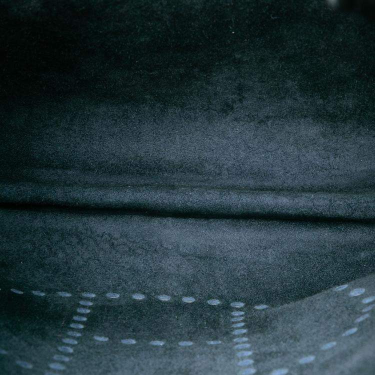 Pre Owned Hermes Blue Clemence Evelyne III 40