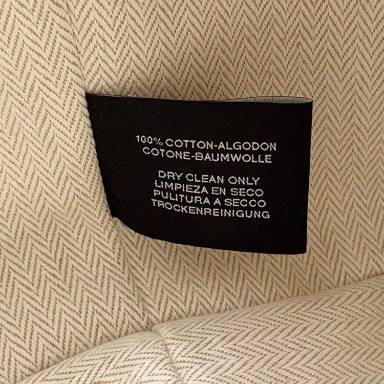 مملوكة مسبقًا Hermes Bride-a-Brac H Pavilion Natural/Multicolor Canvas Size GM