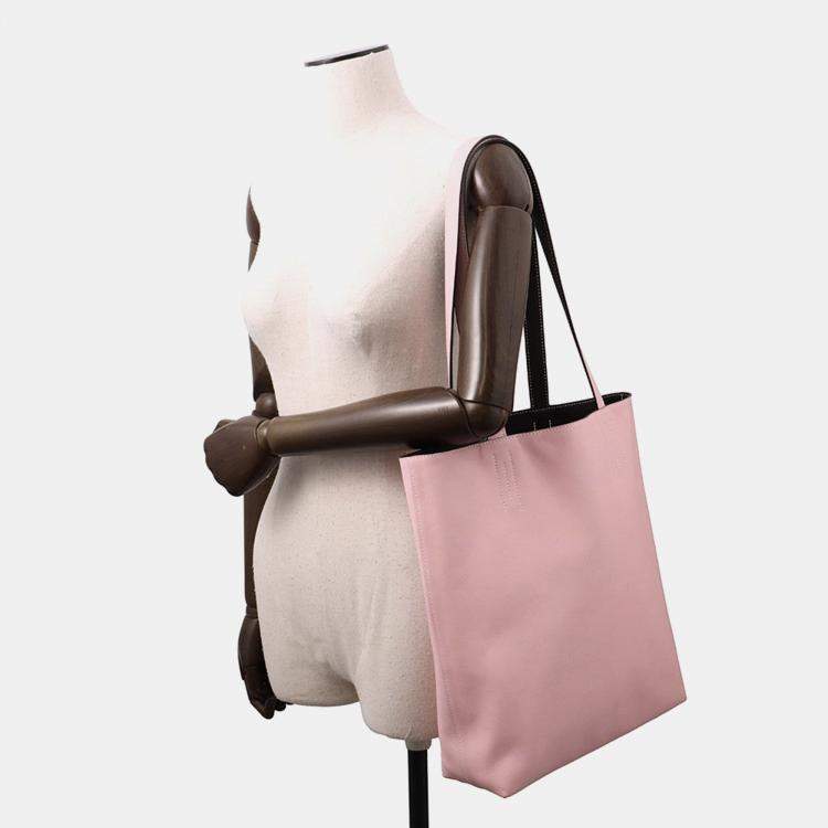 Pre Owned Hermes Neo Double Sense Rose Sakura/Ebene Swift Leather Size 35