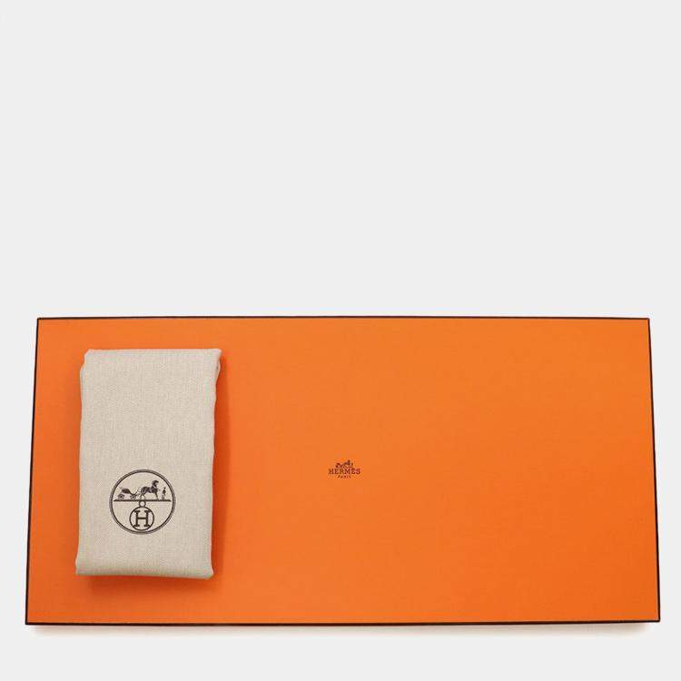 Pre Owned Hermes Neo Double Sense Rose Sakura/Ebene Swift Leather Size 35