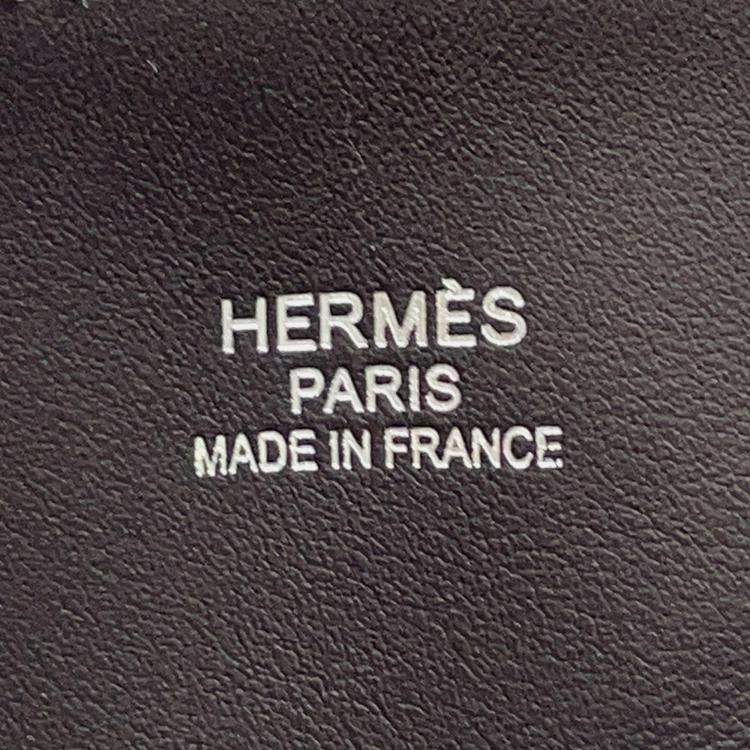 Pre Owned Hermes Neo Double Sense Rose Sakura/Ebene Swift Leather Size 35