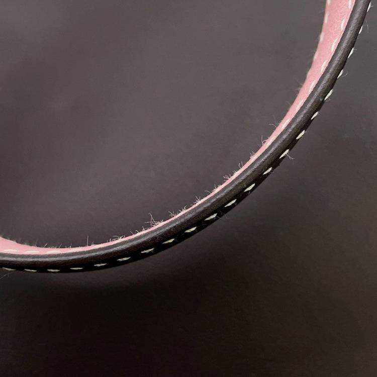 Pre Owned Hermes Neo Double Sense Rose Sakura/Ebene Swift Leather Size 35