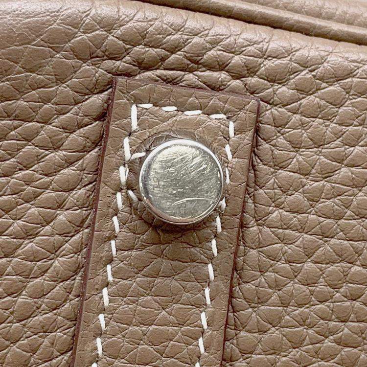 Pre Owned Hermes Birkin Etoupe Togo Leather Size 25