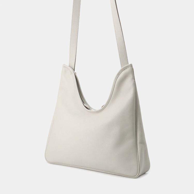 Pre Owned Hermes Masai Cut Pearl Grey Swift Leather Size 32