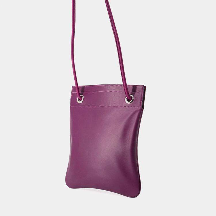 Pre Owned Hermes Sac Aline Anemone Swift Leather Size Mini