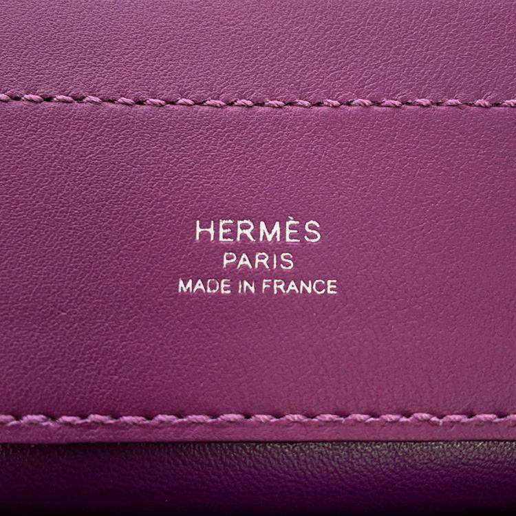 Pre Owned Hermes Sac Aline Anemone Swift Leather Size Mini