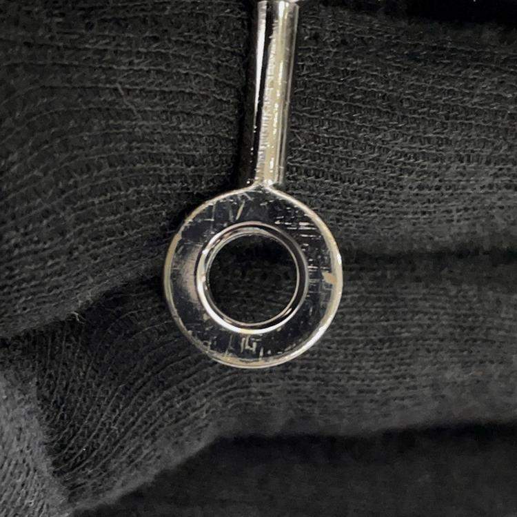 Pre Owned Hermes Pochettekelly Black Evergrain