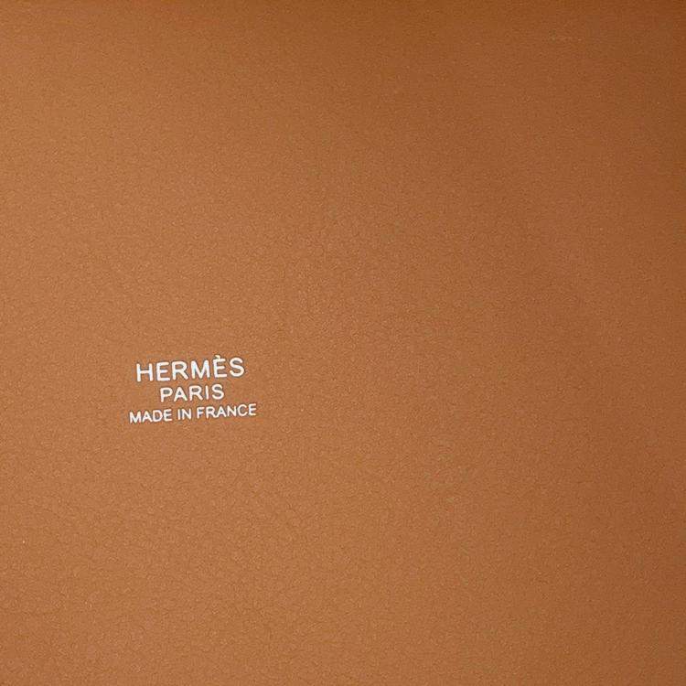 Pre Owned Hermes Picotin Lock Blanket Gold/Ecru/Fauve/Rose Pop Toile H Swift Leather Size Pm
