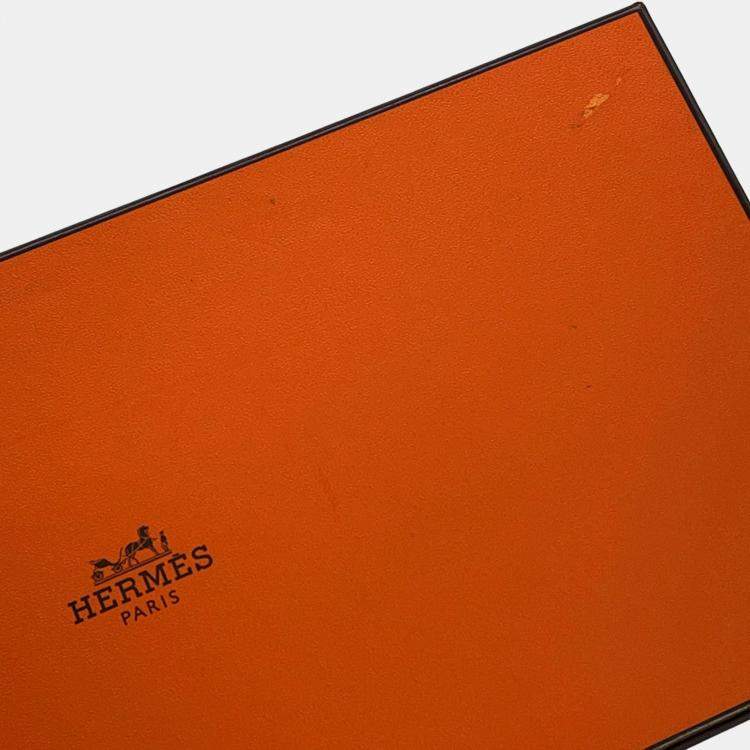 Pre Owned Hermes Azap Long Classic Rose Sakura Swift Leather