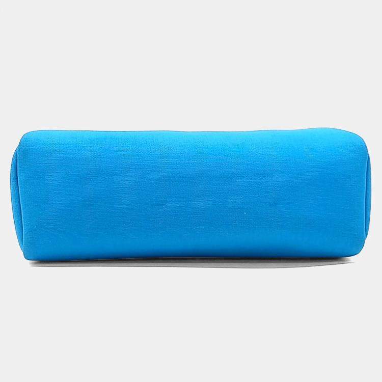 Pre Owned Hermes Multicolor Canvas and Leather Hermes Multicolor Leather ZIP Herbag Small