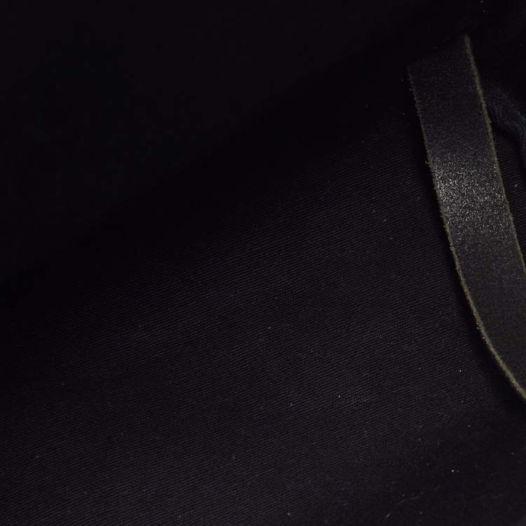 Pre Owned Hermes Herbag Black Toile Canvas and Vache Hunter 2-in-1 Backpack