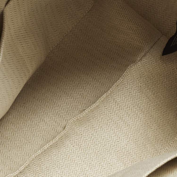 Pre Owned Hermès Bride-a-Brac Large Orange Feu Canvas Pouch