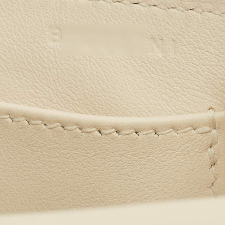 Pre Owned Hermes Geta Gold Finish Nata Chevre Mysore Leather Shoulder Bag